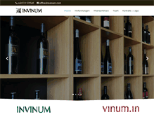 Tablet Screenshot of invinum.com